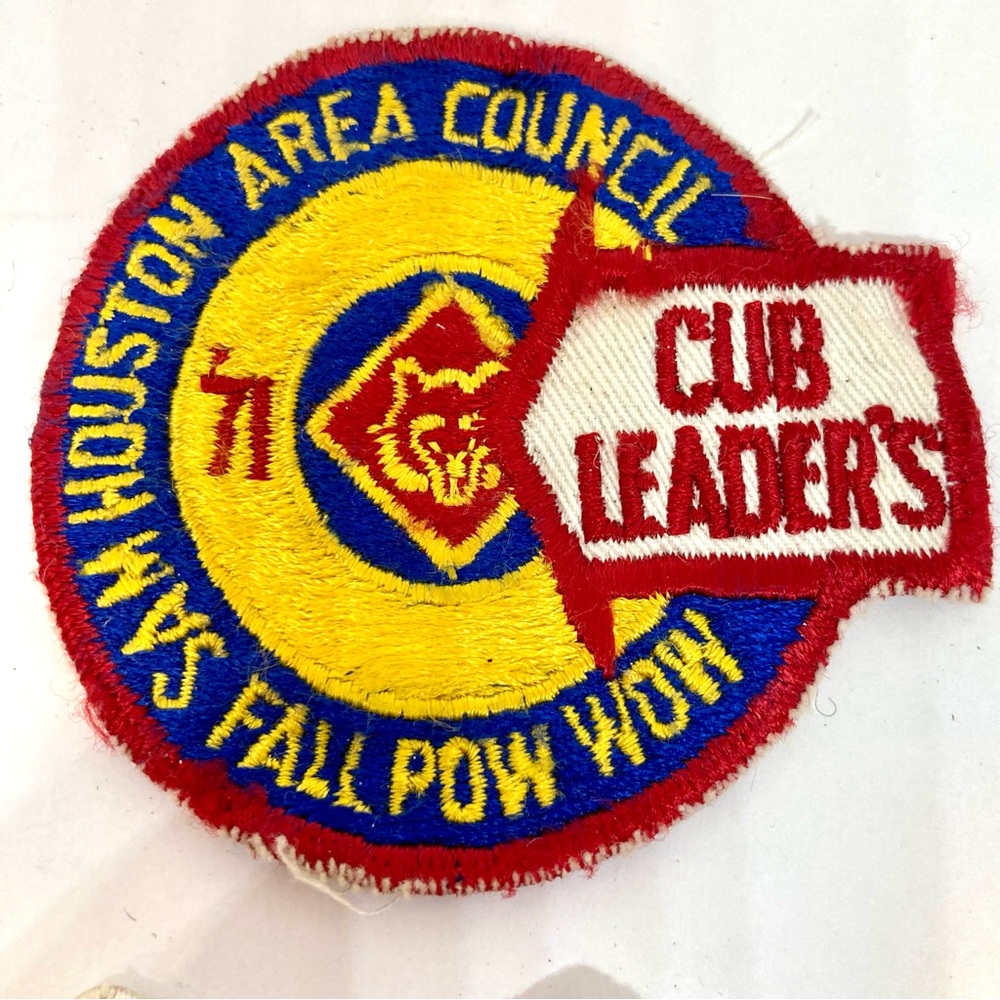 5 Vintage 70s Texas Boy Scouting Patches BSA - Picture 2 of 10
